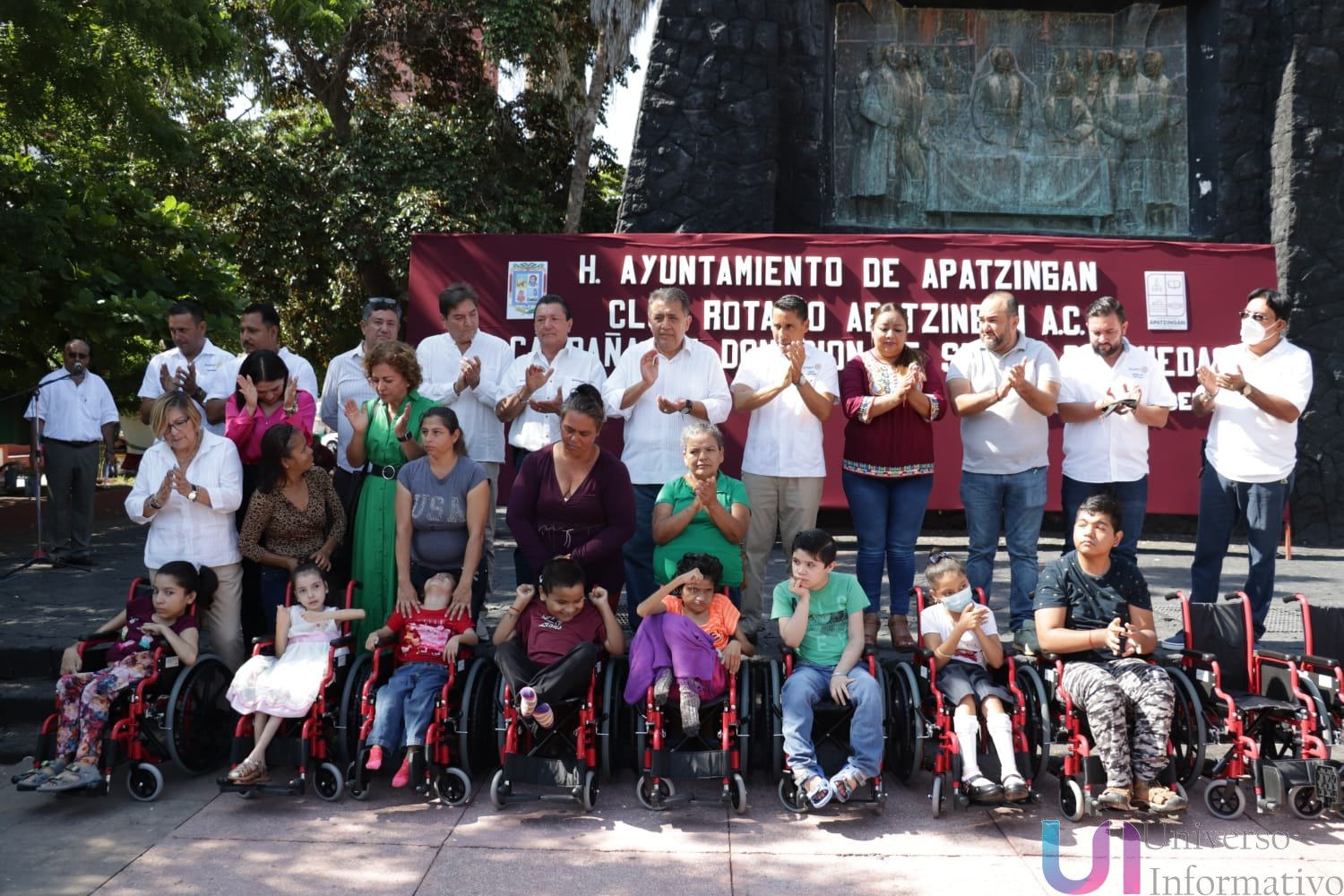 Con sillas de rueda se cambia la vida de las familias.
