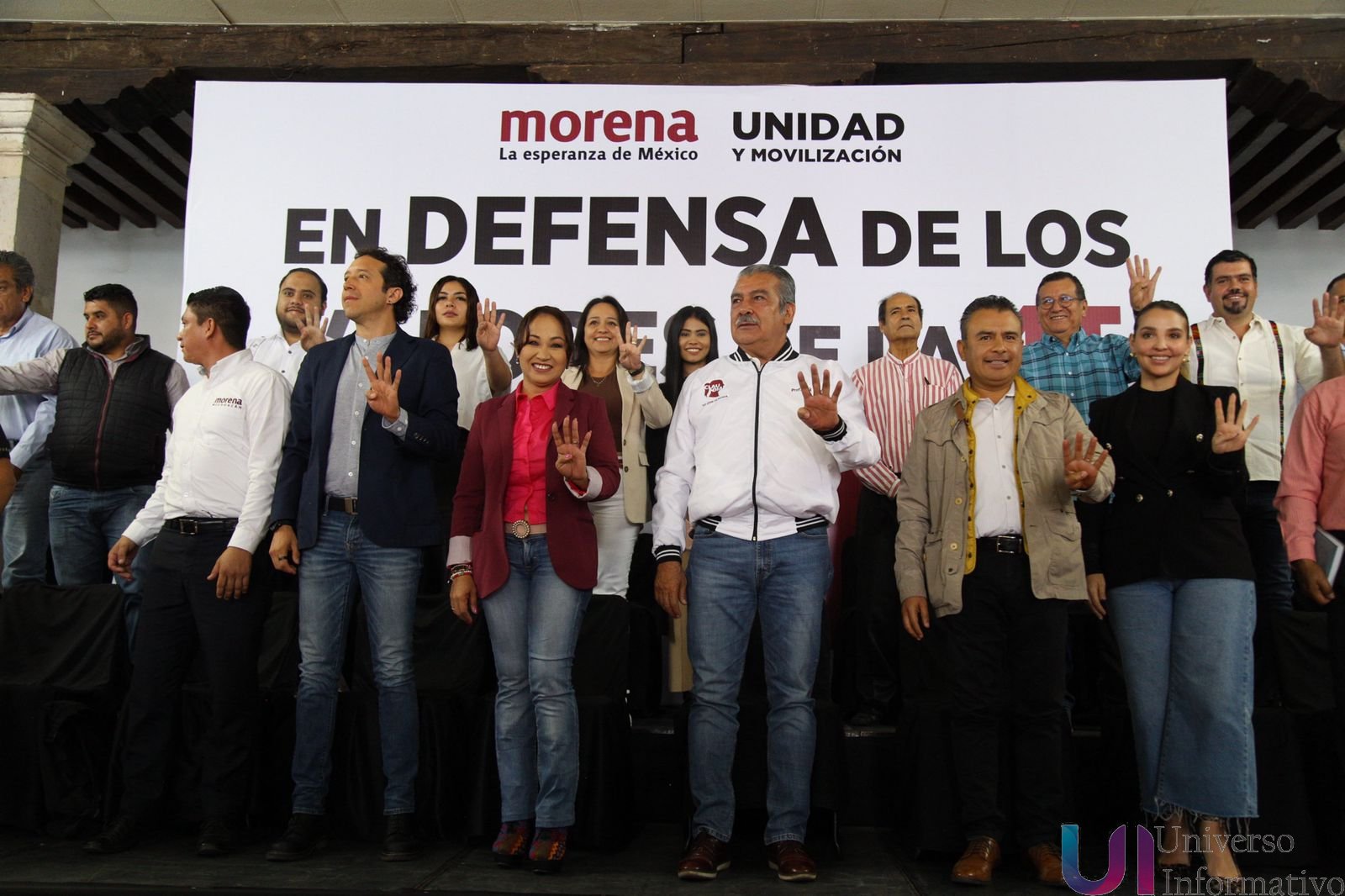 Defensa de los Valores de la 4T, la ruta para la unidad de Morena en Michoacán: Raúl Morón e Itzé Camacho