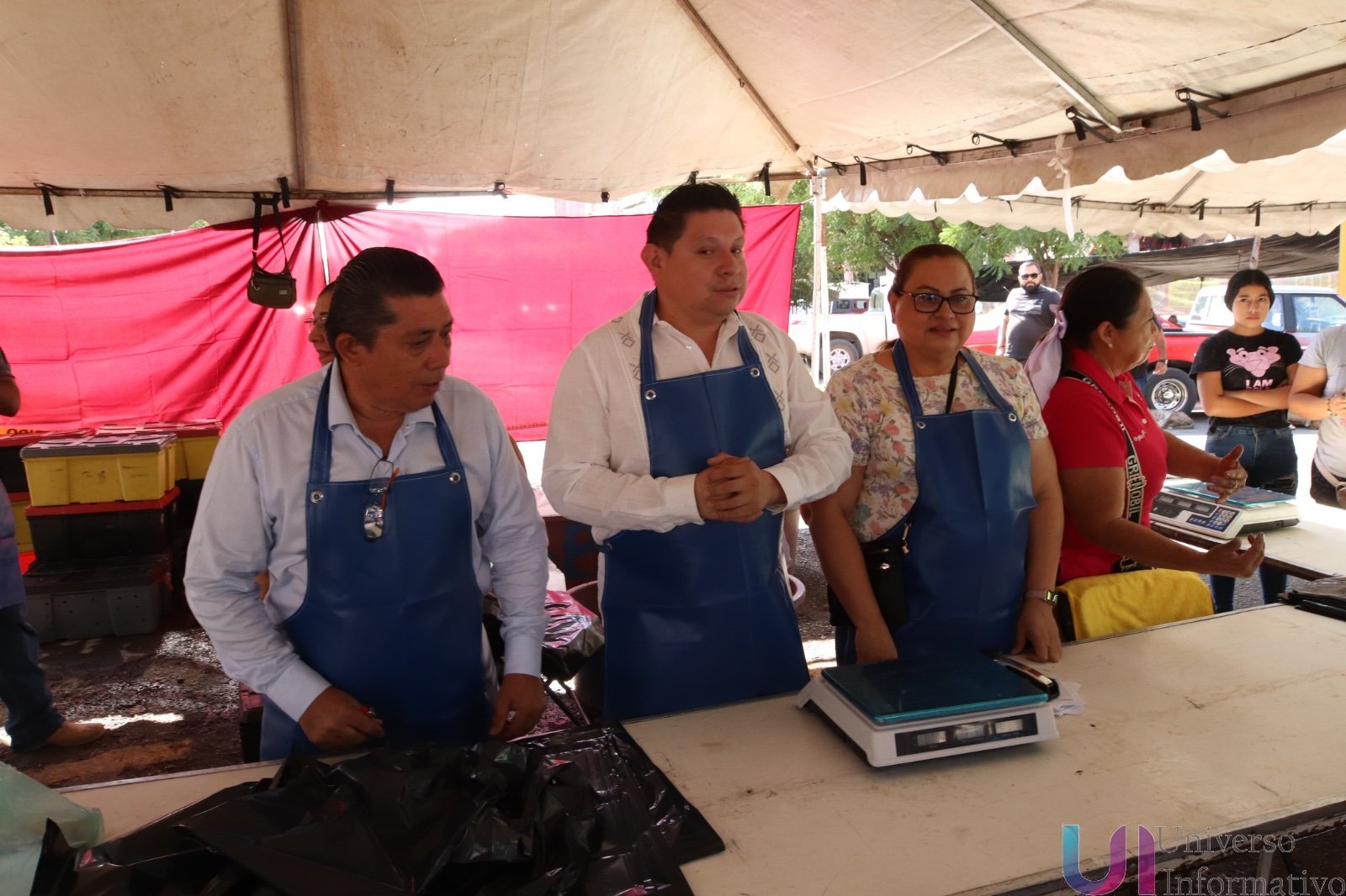 En apoyo a la economía se ofreció pescado a bajo costo