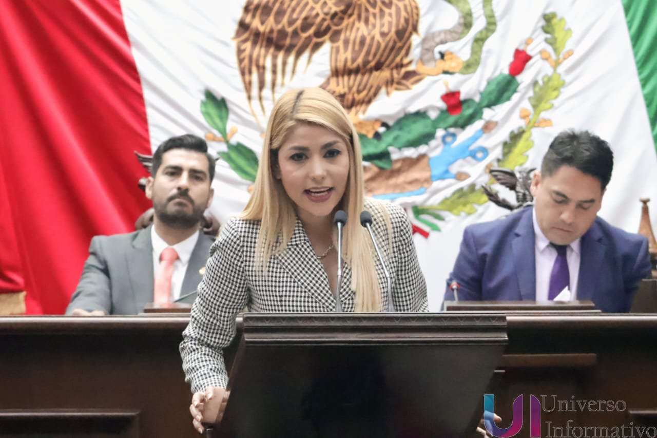 Diputada Sandra Olimpia Garibay denuncia práctica excluyente del Congreso del Estado para la sesión solemne de Apatzingán