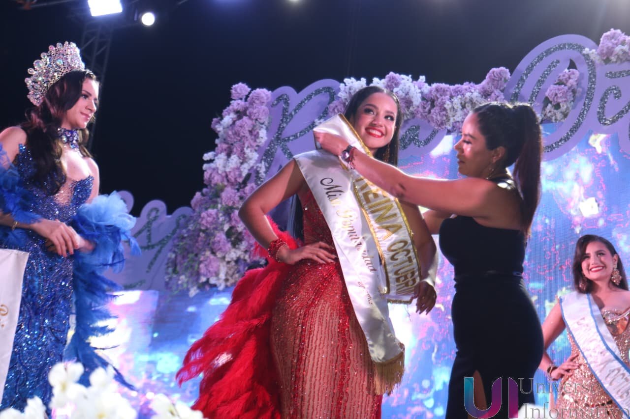 Fanny Arreola coronará a la próxima ganadora del certamen María Ilusión Primera Reina Octubrina 2025 en Apatzingán.