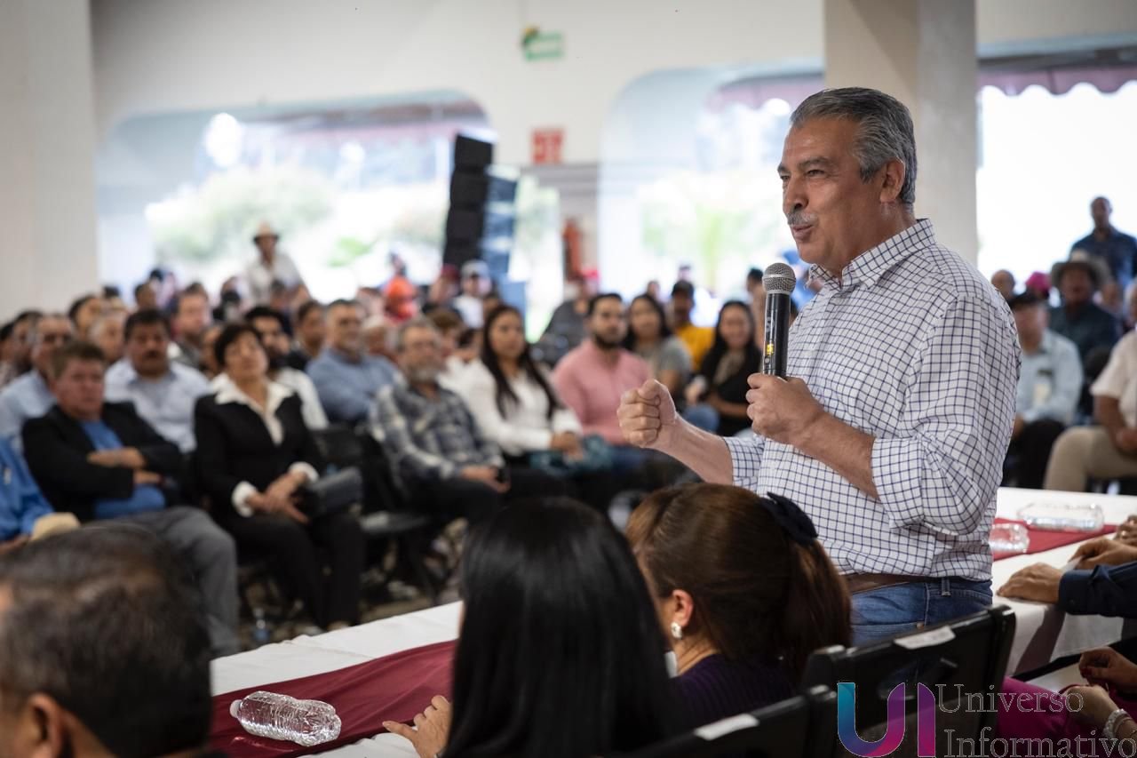 Morón rinde cuentas al occidente de Michoacán; destaca reformas constitucionales