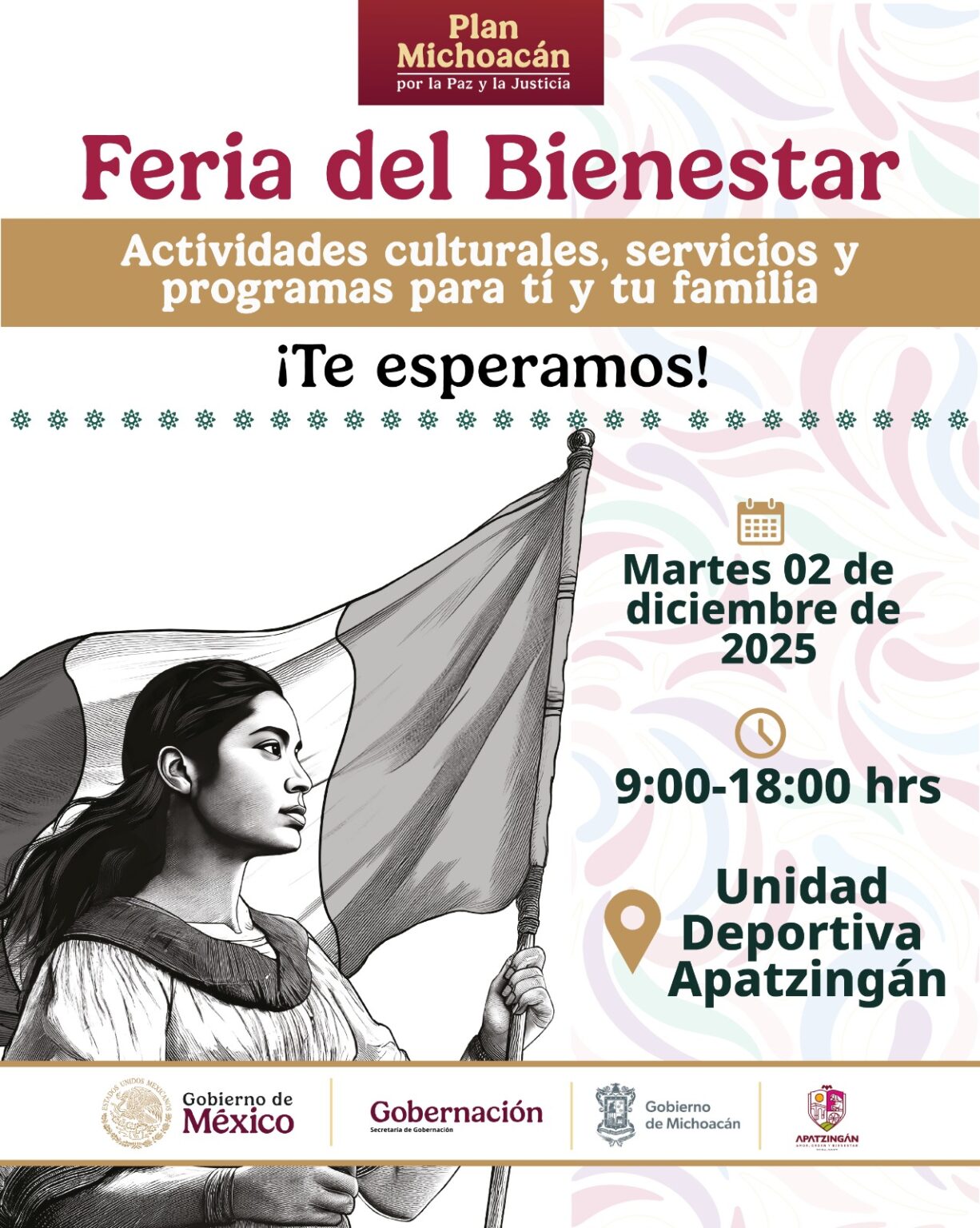 Apatzingán será sede de la Feria del Bienestar: cultura, servicios y ...