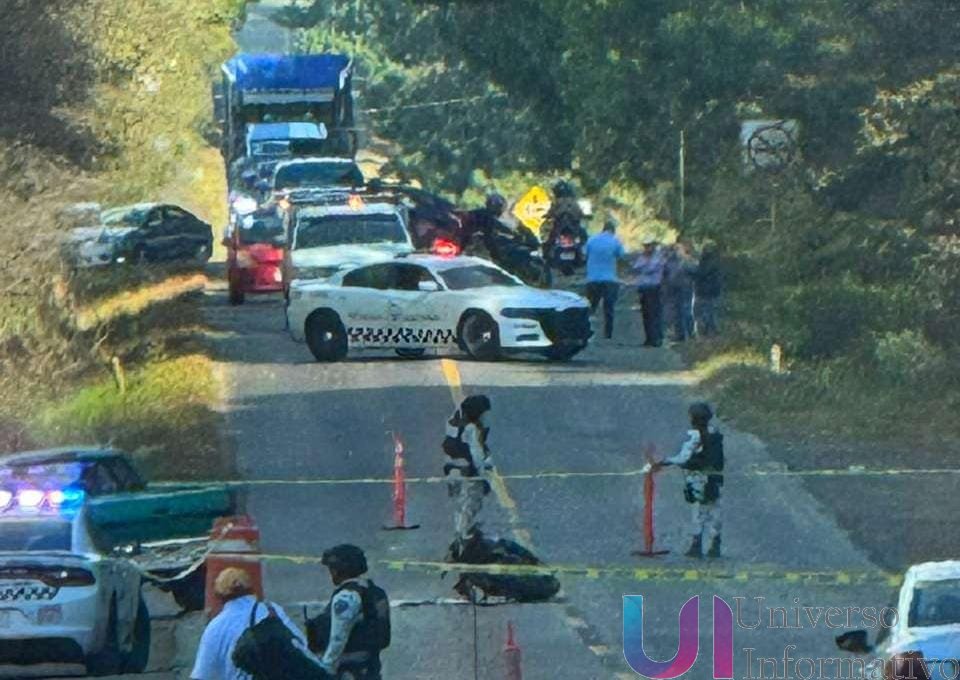 Motociclista pierde la vida tras colisión en la carretera Uruapan–Pátzcuaro