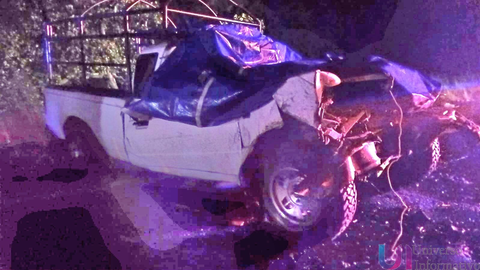 Dos muertos y tres heridos deja choque en la carretera Carapan–Uruapan