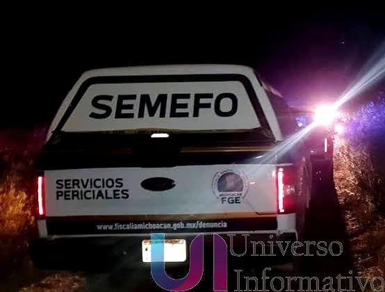 Localizan a hombre sin vida y con huellas de Violencia en camino de Terracería en Apatzingán