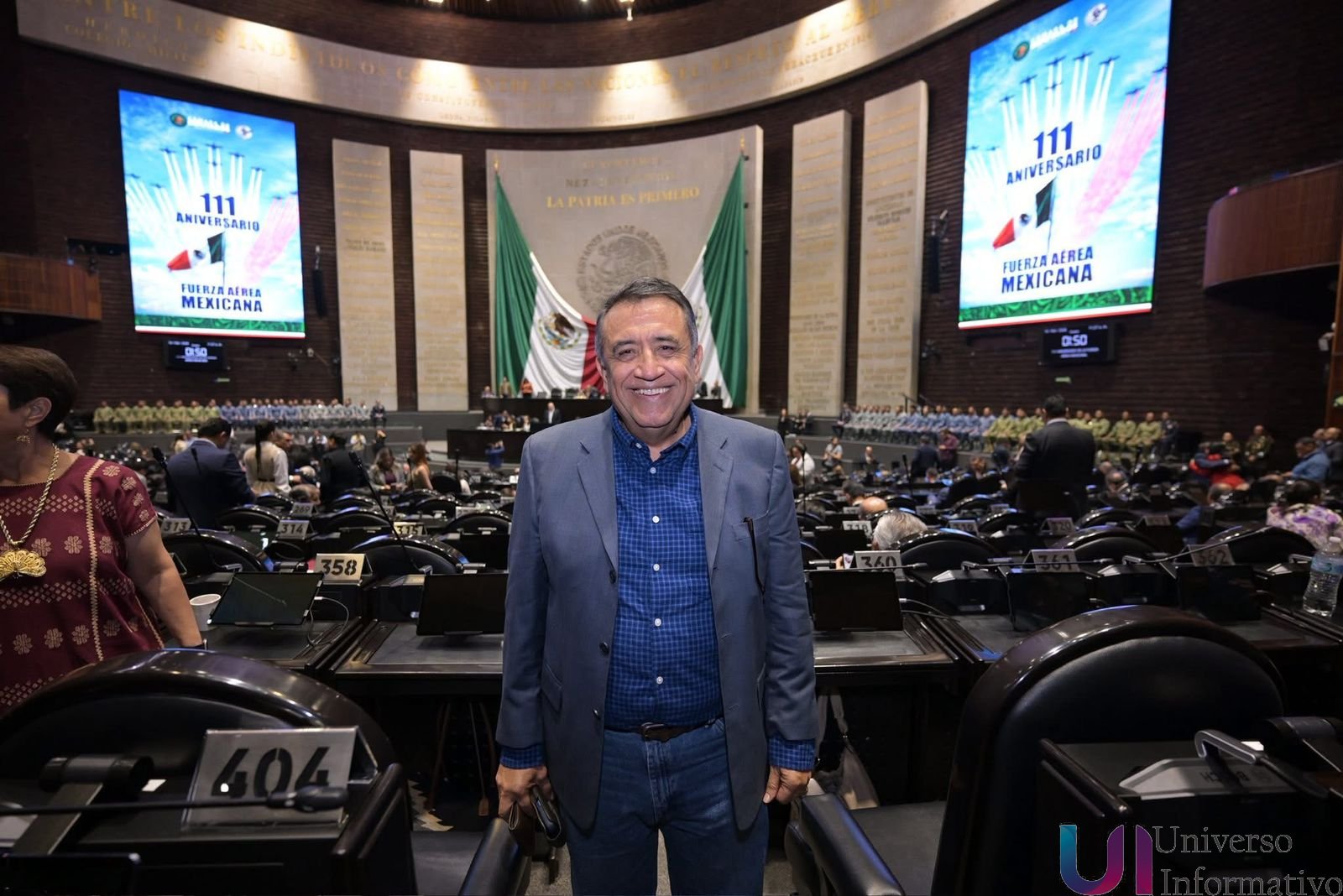 Diputados conmemoran a la Fuerza Aérea y aprueban monedas del Mundial 2026: Cruz Lucatero.