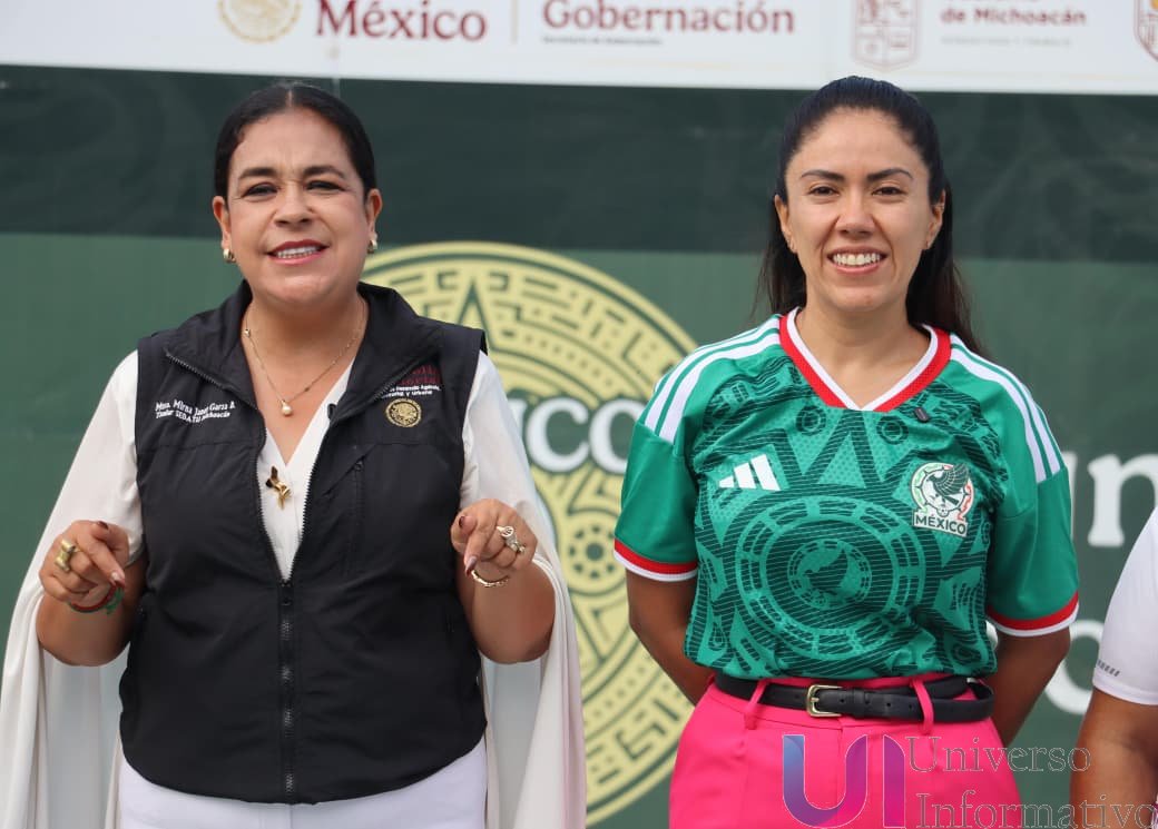 Apatzingán se transforma con espacios deportivos para todas y todos.