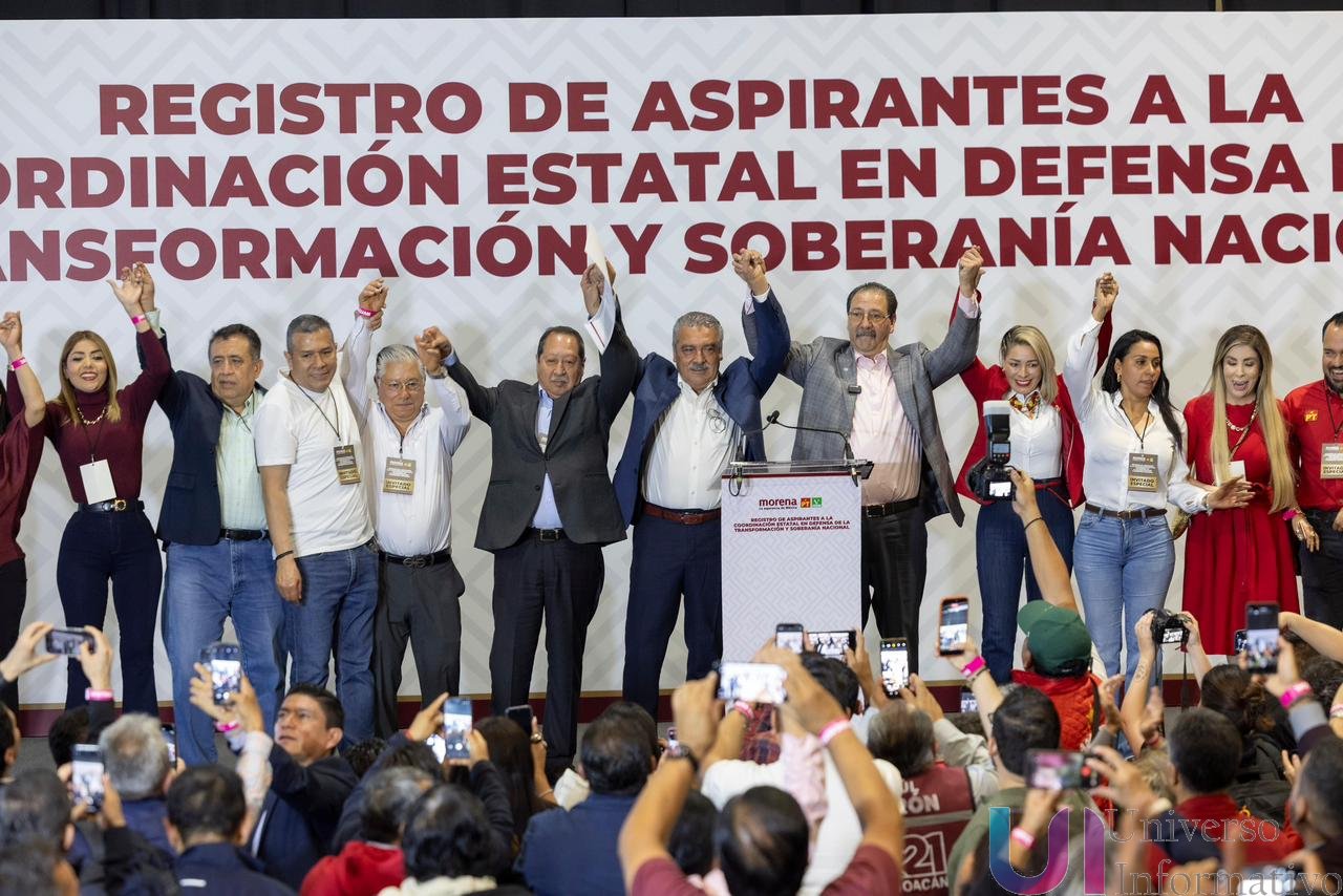 Morón, único respaldado como aspirante por Morena y el PT en Michoacán