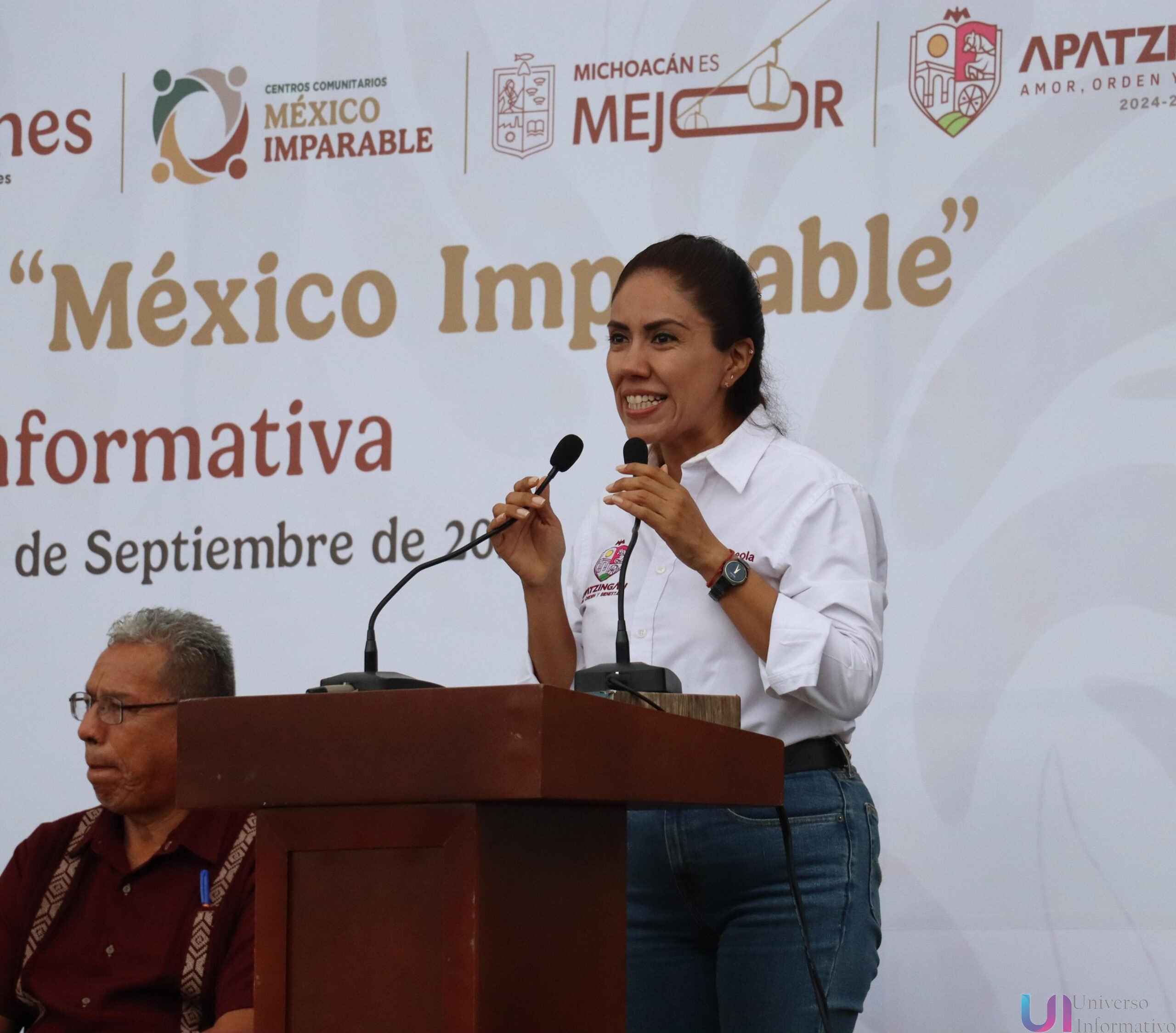 Apatzingán inicia construcción del Centro Comunitario México Imparable: Fanny Arreola
